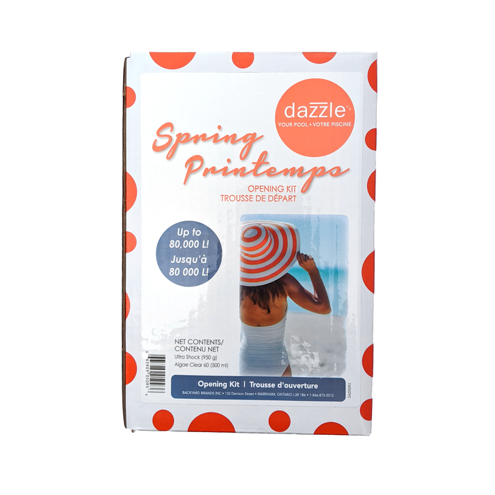Dazzle : Printemps - Trousse de départ pour piscine (DAZ05093)